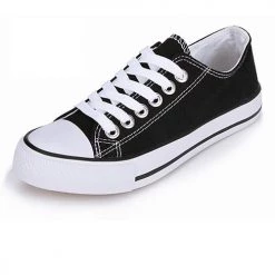 Levency Classical Lace Up Canvas Sneakers