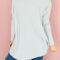 Levency Pockets Long Sleeve Loose T Shirt