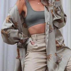 Levency Animal Print Shirt