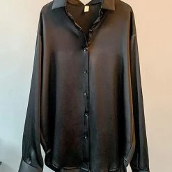 Levency Classic With A Twist Satin Shirt