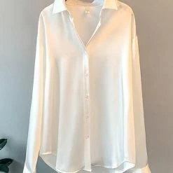 Levency Classic With A Twist Satin Shirt