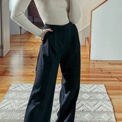 Levency Turtleneck Knit Slim T Shirt New In