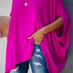 Levency New In Solid V Neck Bat Blouse 18 Levency New In Solid V Neck Bat Blouse