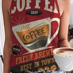 Levency Fruits Print Sleeveless T Shirt New In