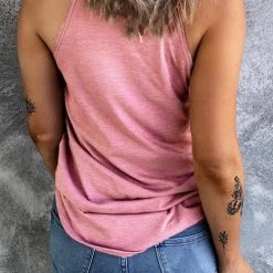 Levency New In Solid Sleeveless T Shirt