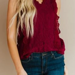 Levency Lace V Neck Blouse New In