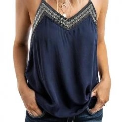 Levency New In Print Slip Loose Blouse