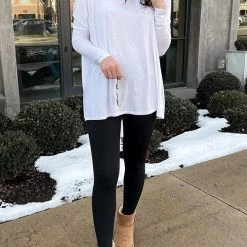 Levency New In Basic Long Sleeve Top