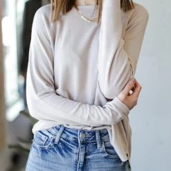 Levency New In Basic Long Sleeve Top