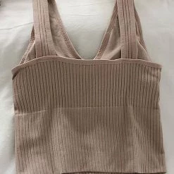 Levency Elastic Wide Strap V Neck Brami