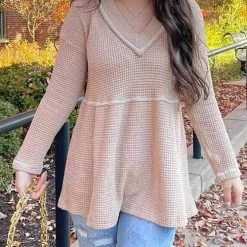 Levency New In Colorblock Long Sleeve Ruched Top