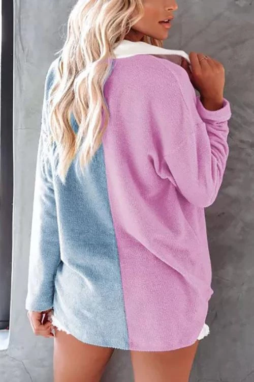 Levency Colorblock Fleece Pockets Button Shirt New In 8 Levency Colorblock Fleece Pockets Button Shirt New In