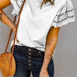 Levency Hollow Short Sleeve T Shirt New In