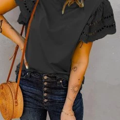 Levency Hollow Short Sleeve T Shirt New In