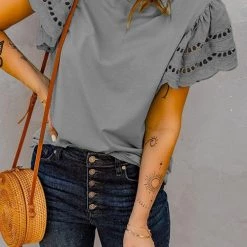 Levency Hollow Short Sleeve T Shirt New In