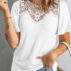 Levency Add A Little Charm Lace Blouse New In