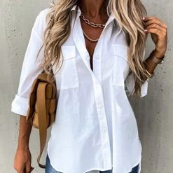 Levency Back To Basics Pockets Button Shirt New In