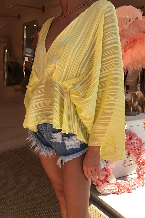 Levency Shimmer Flowy V Neck Peplum Top New In 7 Levency Shimmer Flowy V Neck Peplum Top New In