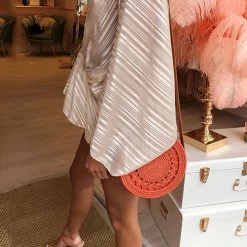 Levency Shimmer Flowy V Neck Peplum Top New In 19 Levency Shimmer Flowy V Neck Peplum Top New In