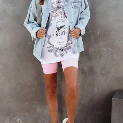 Levency Champagne Blanc De Noirs Cotton Relaxed Tee