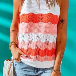 Levency New In Colorblock Tank Top