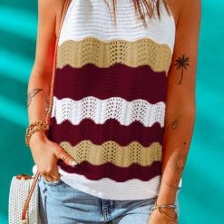 Levency New In Colorblock Tank Top