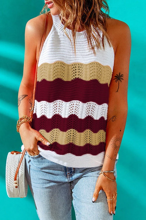 Levency New In Colorblock Tank Top 2 Levency New In Colorblock Tank Top