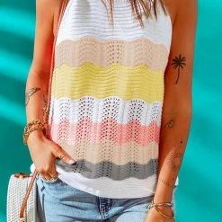 Levency New In Colorblock Tank Top 19 Levency New In Colorblock Tank Top