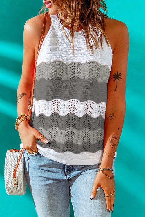 Levency New In Colorblock Tank Top 5 Levency New In Colorblock Tank Top