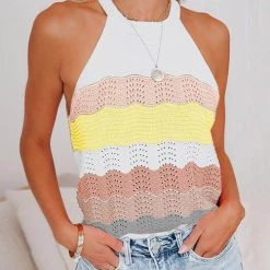 Levency New In Colorblock Tank Top 24 Levency New In Colorblock Tank Top