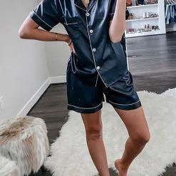 Levency Pyjama Shorts Set New In