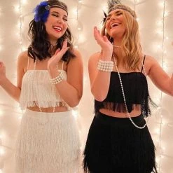 Levency New In Layer Tassels Skirts Set