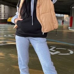 Levency Color Block Hoodie & Sweatpants Set New In