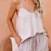 Levency New In Ruffle Cami Tank Short Set