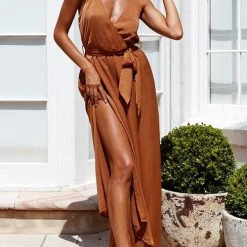 Levency New In Slit Belted Slip Jumpsuits 22 Levency New In Slit Belted Slip Jumpsuits