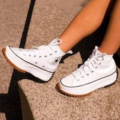 Levency Canvas High-top Platform Trainers New In