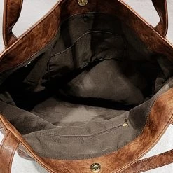 Levency Rivet Color Block Tote Bag