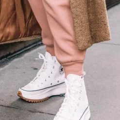 Levency Canvas High-top Platform Trainers New In