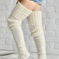 Levency Warm Thigh-High Socks New In