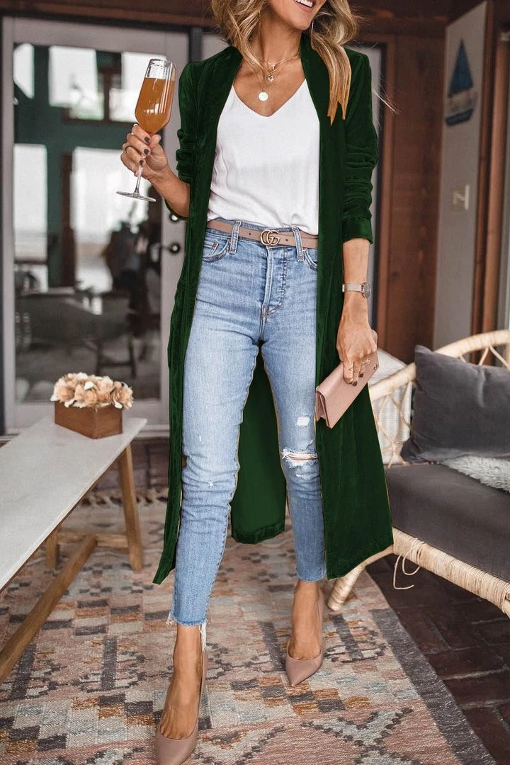 Levency All Touchy Feely Velvet Duster New In 6 Levency All Touchy Feely Velvet Duster New In