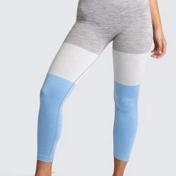 Levency Seamless Color Block Bra Leggings Set