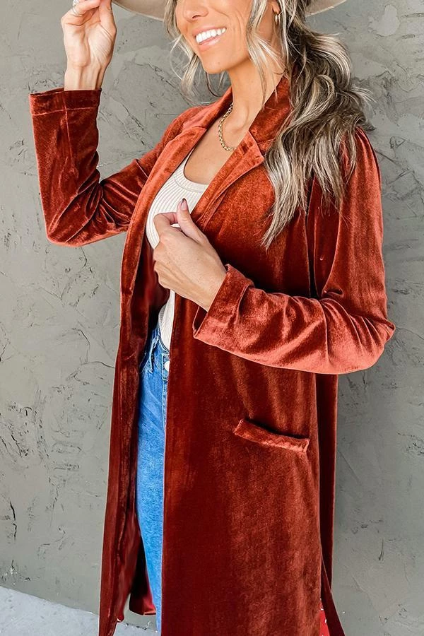 Levency All Touchy Feely Velvet Duster New In 15 Levency All Touchy Feely Velvet Duster New In