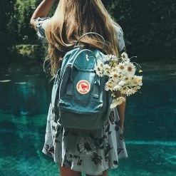 Levency Canvas School Backpack