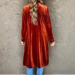 Levency All Touchy Feely Velvet Duster New In 26 Levency All Touchy Feely Velvet Duster New In