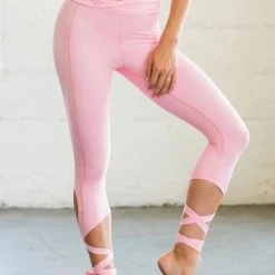 Levency New In Lace Up Yoga Leggings