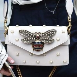 Levency New In Pearl Bee Chians Shoulder Bag