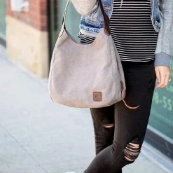 Levency Canvas Hobo Bag New In