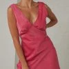 Levency New In Minimalism V Neck Tank Mini Dress