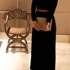 Levency New In Solid Crop Wide Leg Pants Set