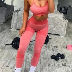 Levency Seamless Bra Leggings Set